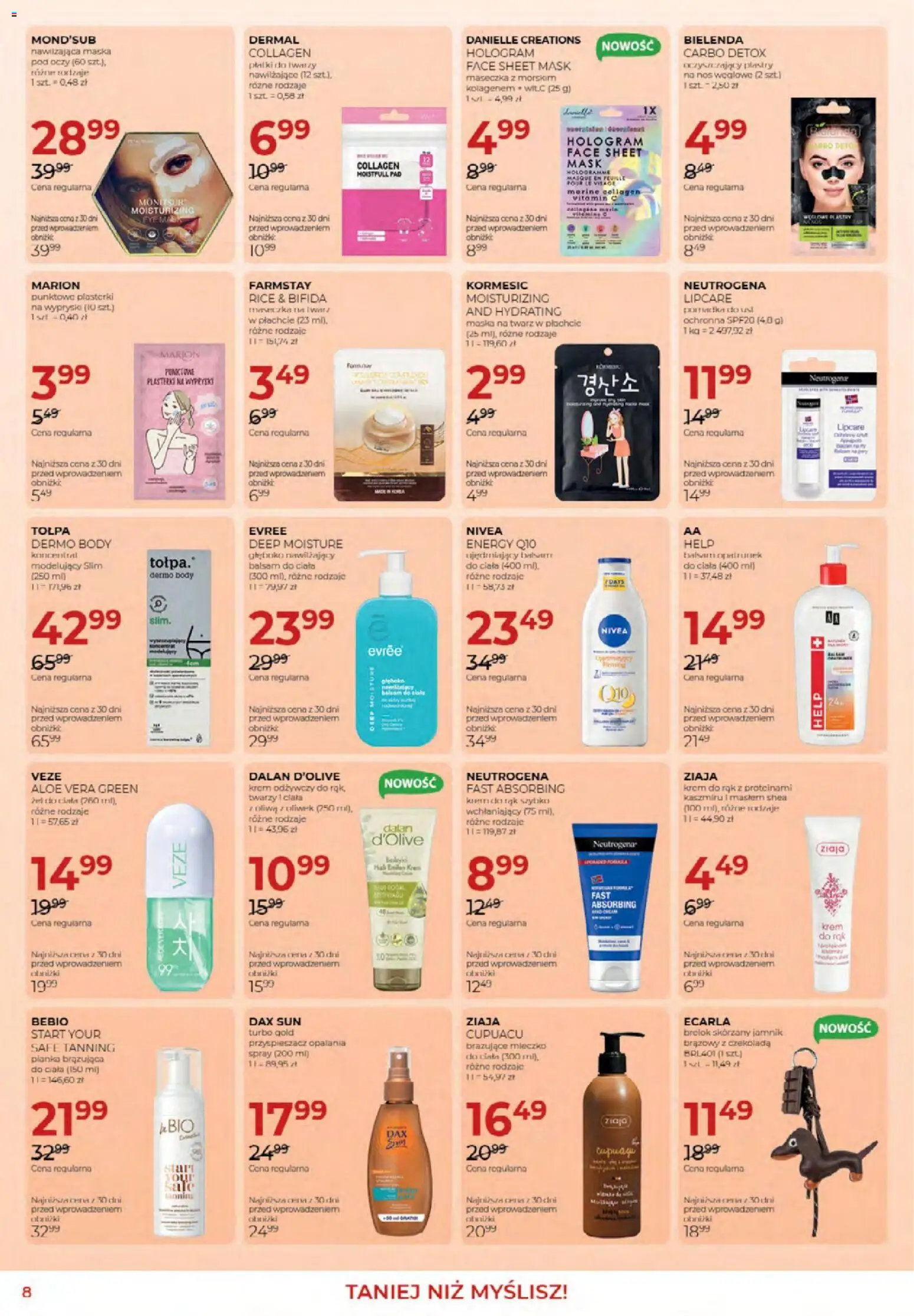 Jawa gazetka od 02.04.2026 | Strona: 8 | Produkty: Pianka brązująca, Oliwa z oliwek, Czekolada, Body