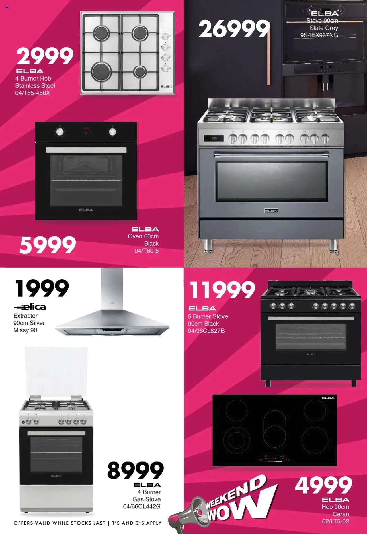New Save catalogue – valid from 19.09.2025 | Page: 14 | Products: Oven, Hob, Stove, Gas stove