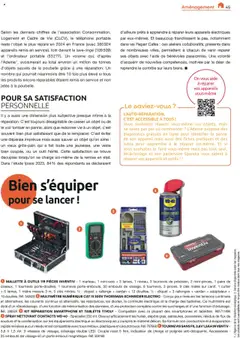Mr. Bricolage - Prévisualisation de Mr. Bricolage catalogue valide à partir de 22.09.2025 | Page: 45