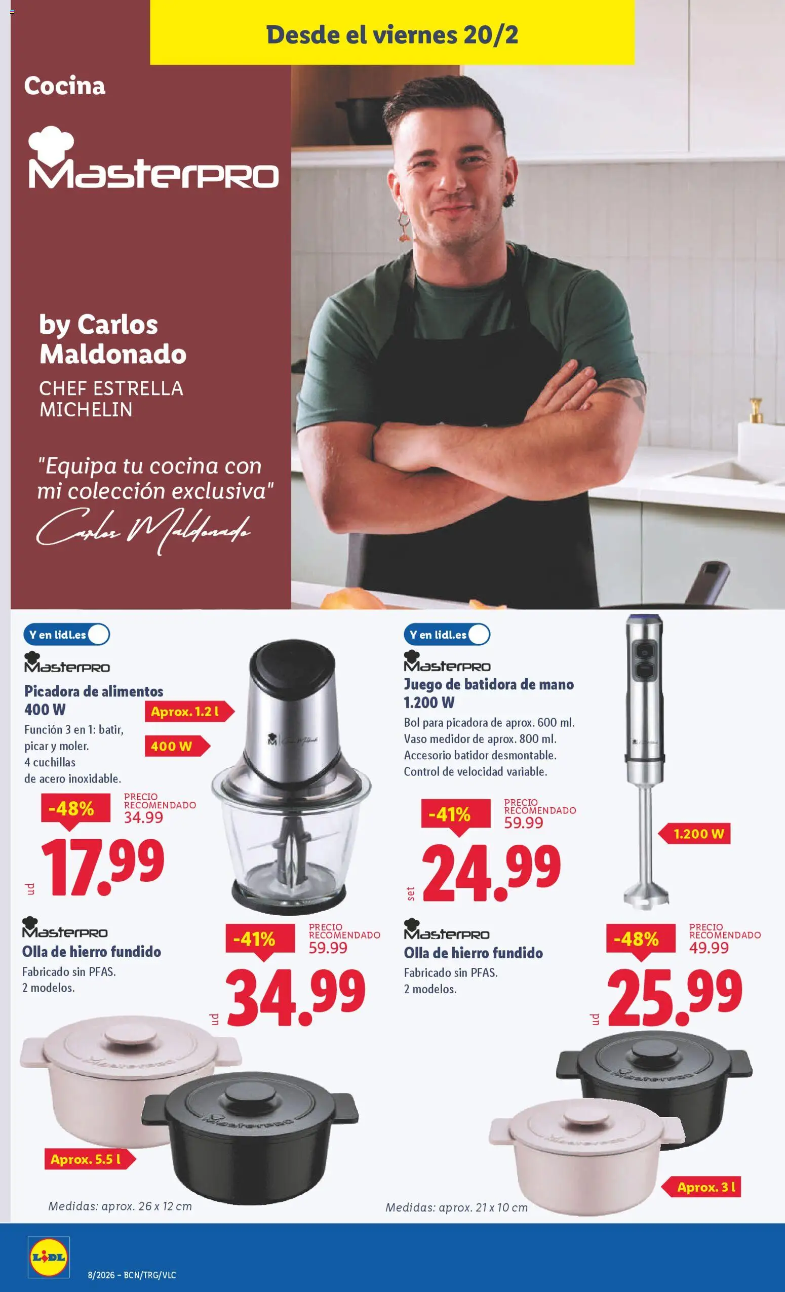 Lidl folleto de bazar │ válido desde el 16.02.2026 | Página: 16