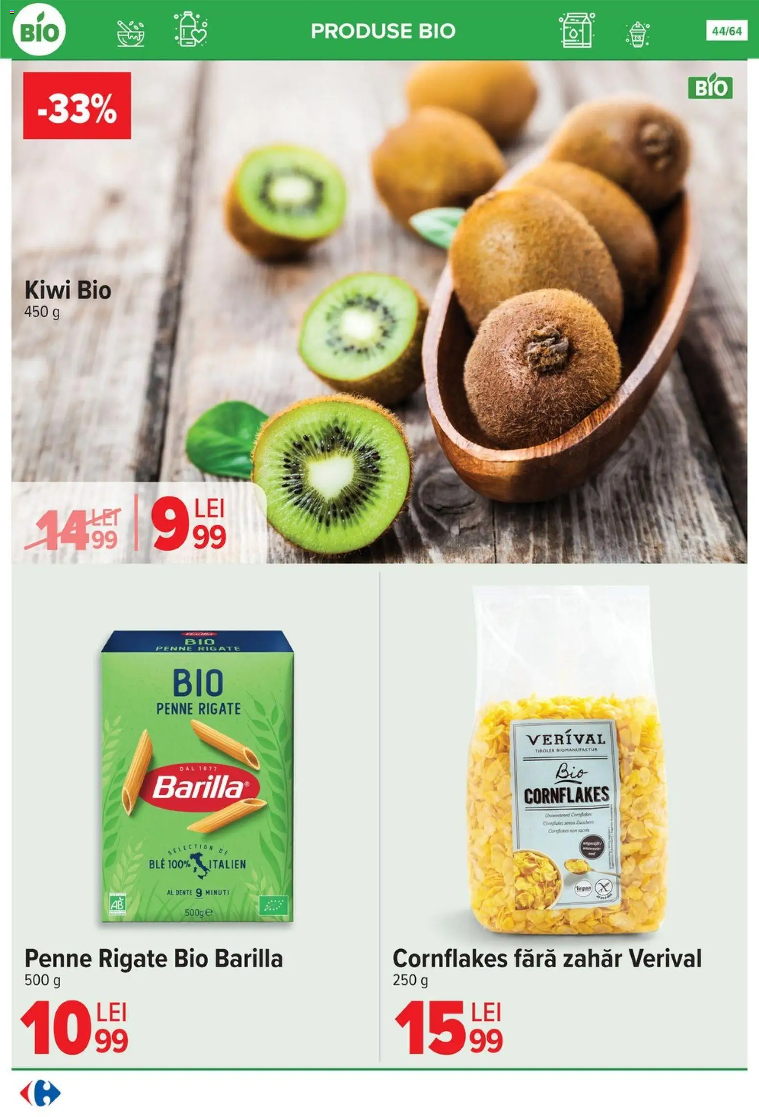 Noul catalog Carrefour – valabil de la 29.10.2025 | Pagină: 47 | Produse: Şerit ödül, Kiwi, Zahăr