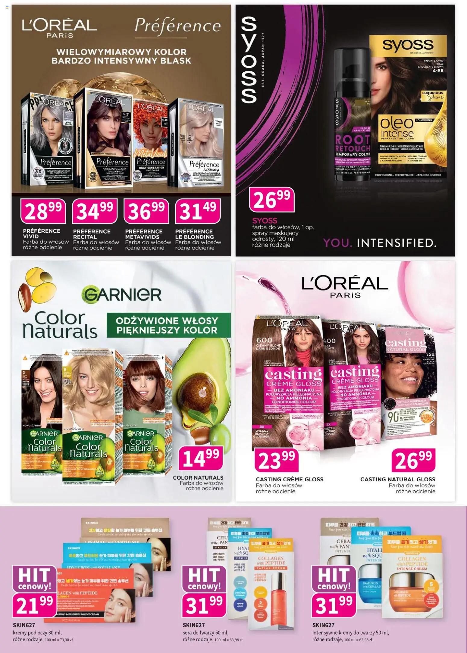 Drogerie Polskie Gazetka od 10.11.2025 | Strona: 4 | Produkty: Farba do włosów