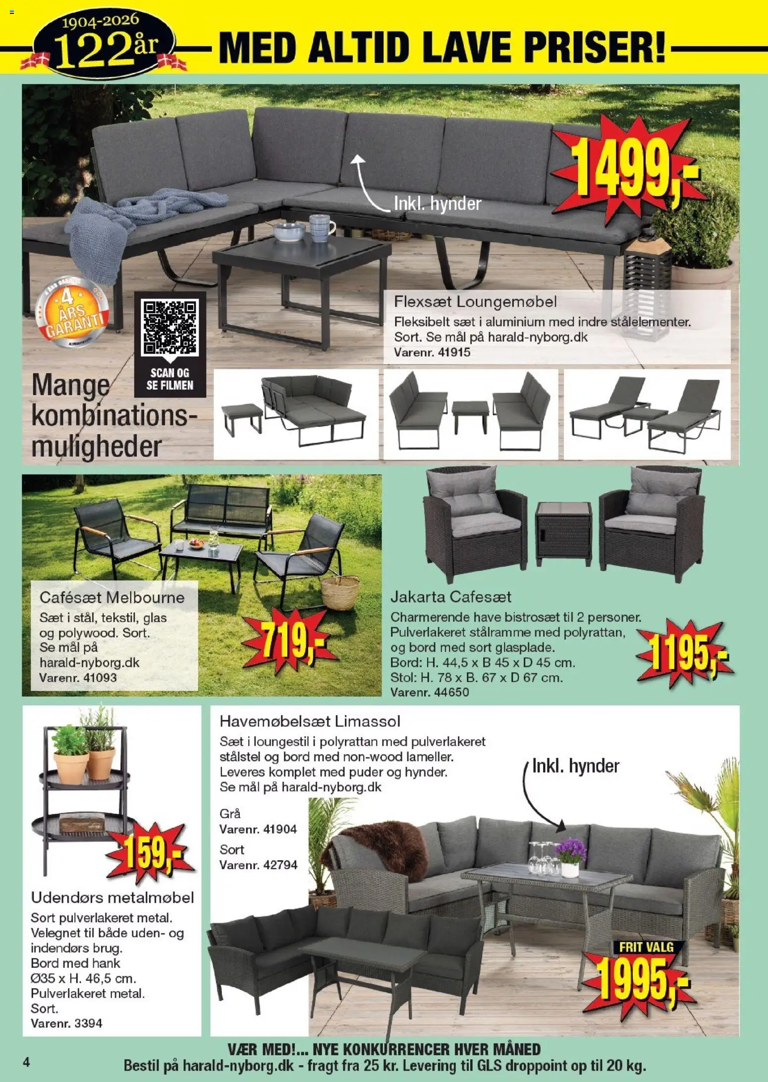 Harald Nyborg tilbudsavis – gyldig fra 23.04.2026 | Side: 78 | Produkter: Bord, Stol