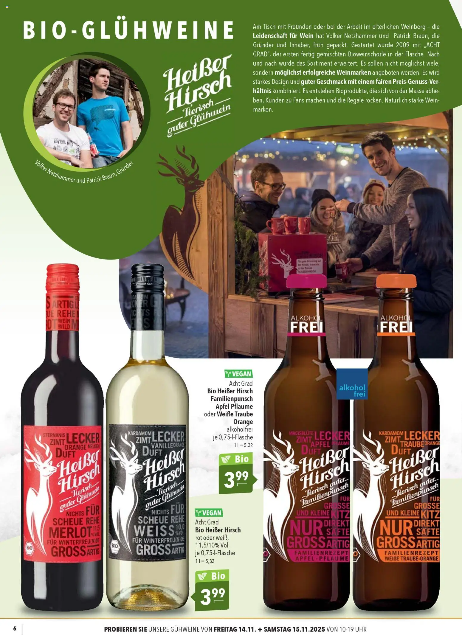 CITTI Markt - Glühwein – gültig ab 12.11.2025 | Seite: 6 | Produkte: Tisch, Äpfel, Wein, Uhr