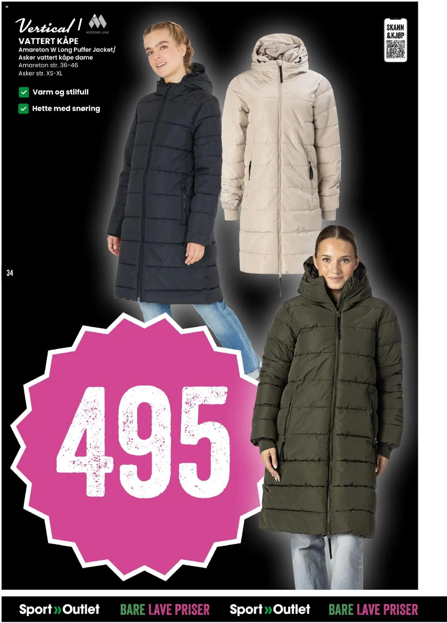 {H1} | Side: 34 | Produkter: Kåpe