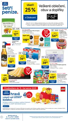 Tesco leták - Hypermarket od 09.07.2025 | Strana: 2 | Produkty: Hladká mouka, Nescafé Dolce Gusto, Actimel, Pants