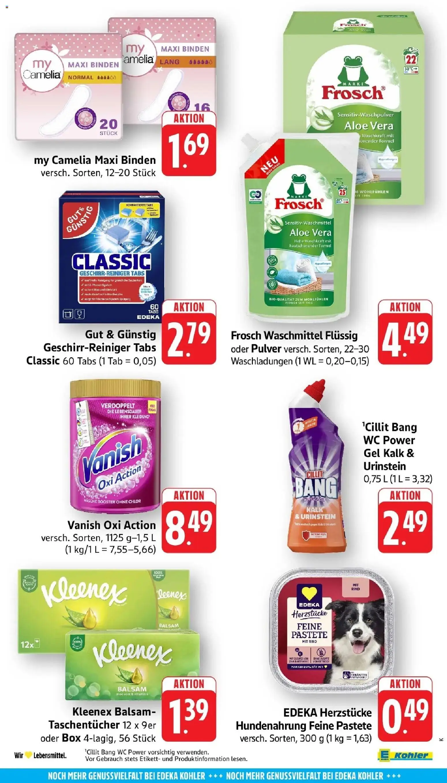 E center Prospekt Hohberg-Niederschopfheim	 – gültig ab 05.04.2026 | Seite: 51 | Produkte: Box, Wasser, Waschmittel