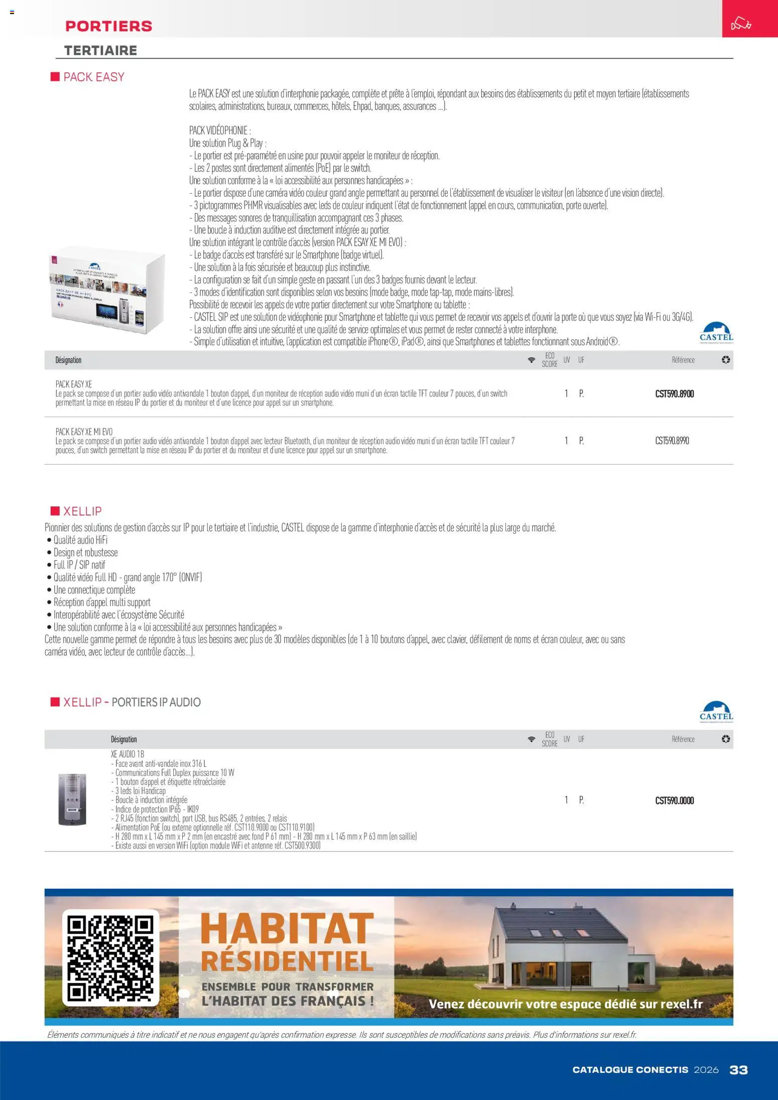 {H1} | Page: 33 | Produits: Tablette, Moniteur, Caméra vidéo, Interphone