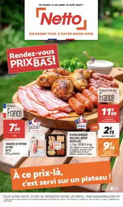 Netto - Prévisualisation de Netto catalogue valide à partir de 12.08.2025