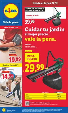 Vista previa Lidl folleto de bazar válido desde el 22.09.2025