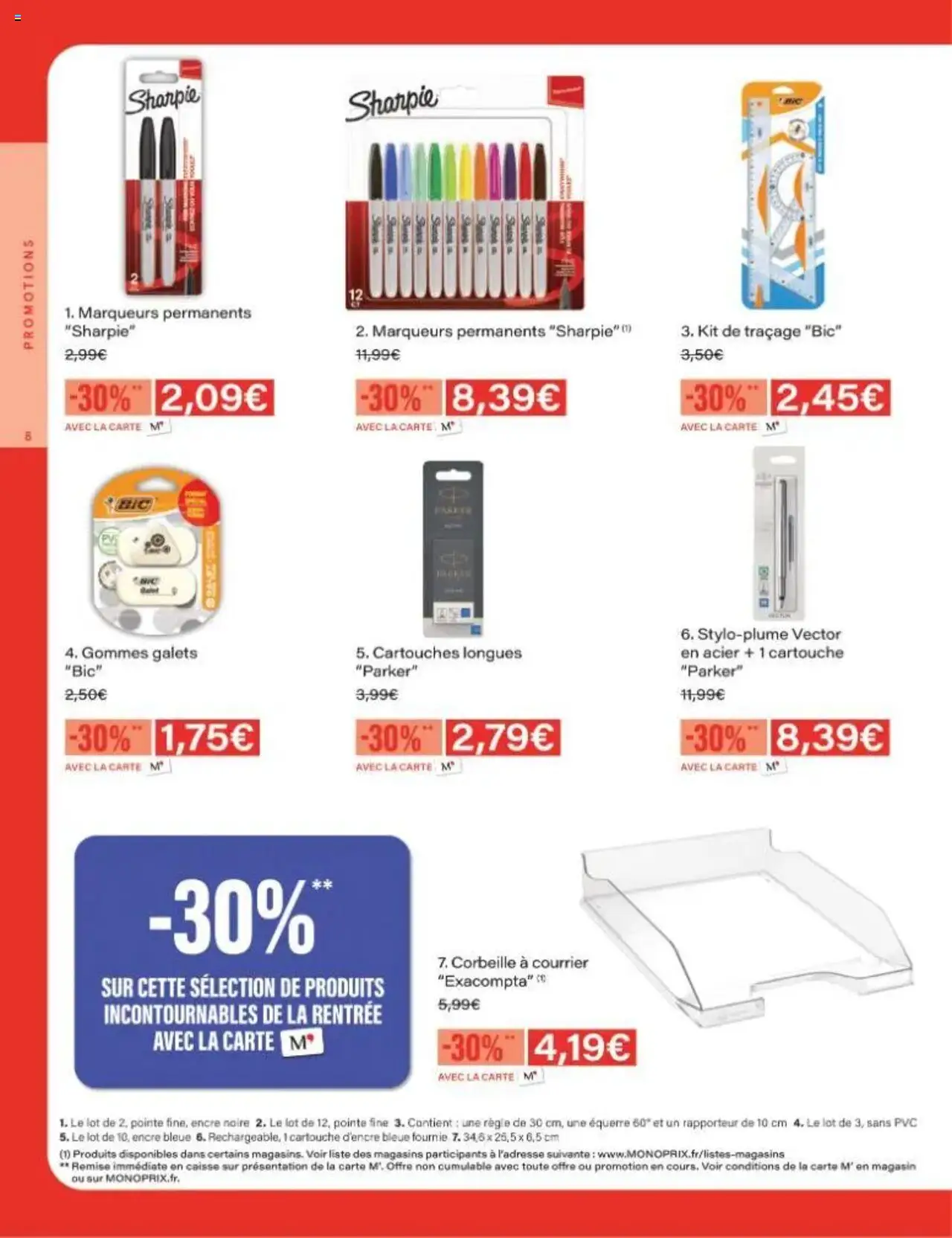  | Page: 8 | Produits: Règle, Cartouche