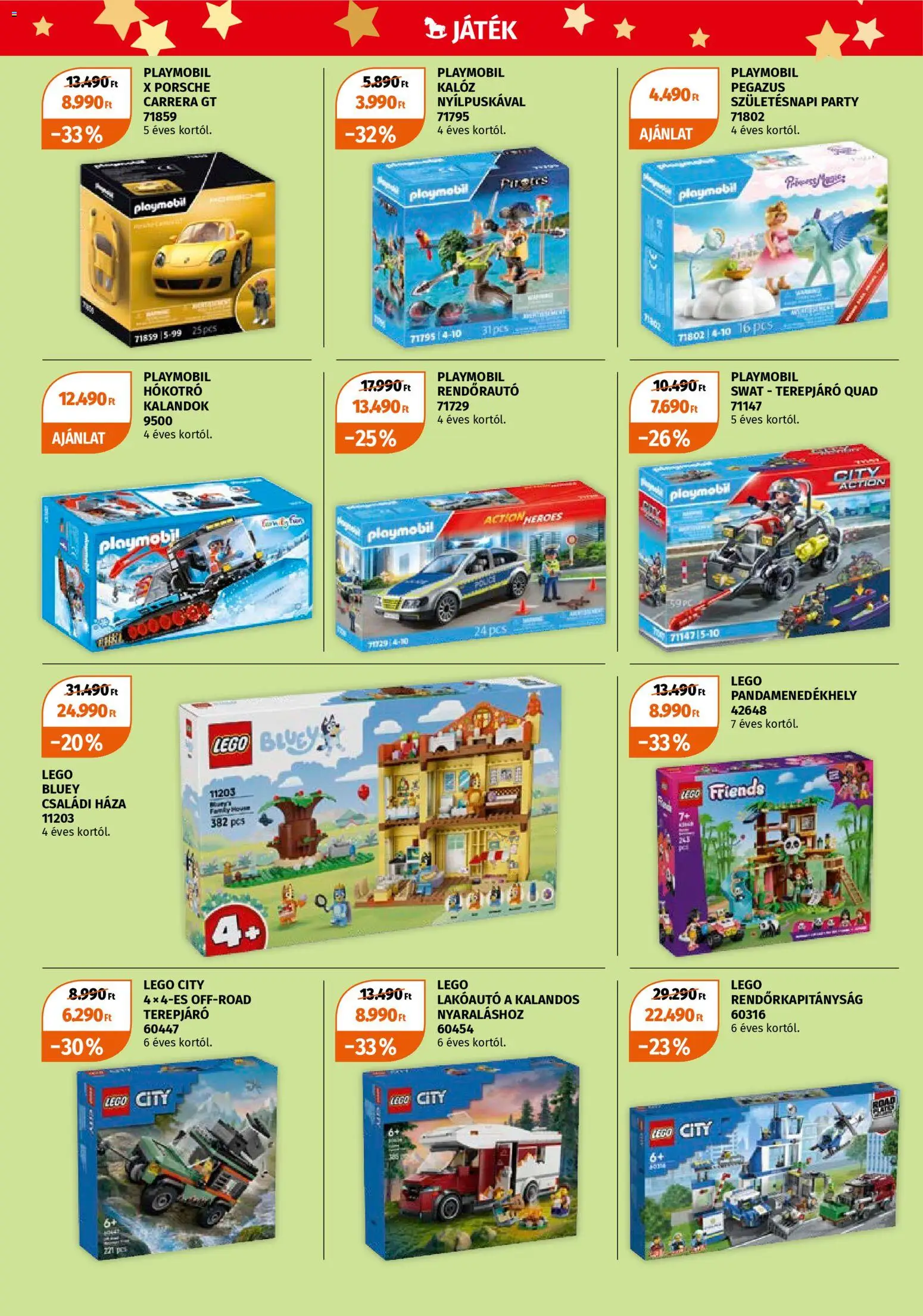 Müller akciós ujság - amely érvényes a következő dátumtól: 01.12.2025 | Oldal: 6 | Termékek: Játék