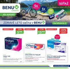 BENU Lekáreň Leták - náhľad platný od 01.07.2025