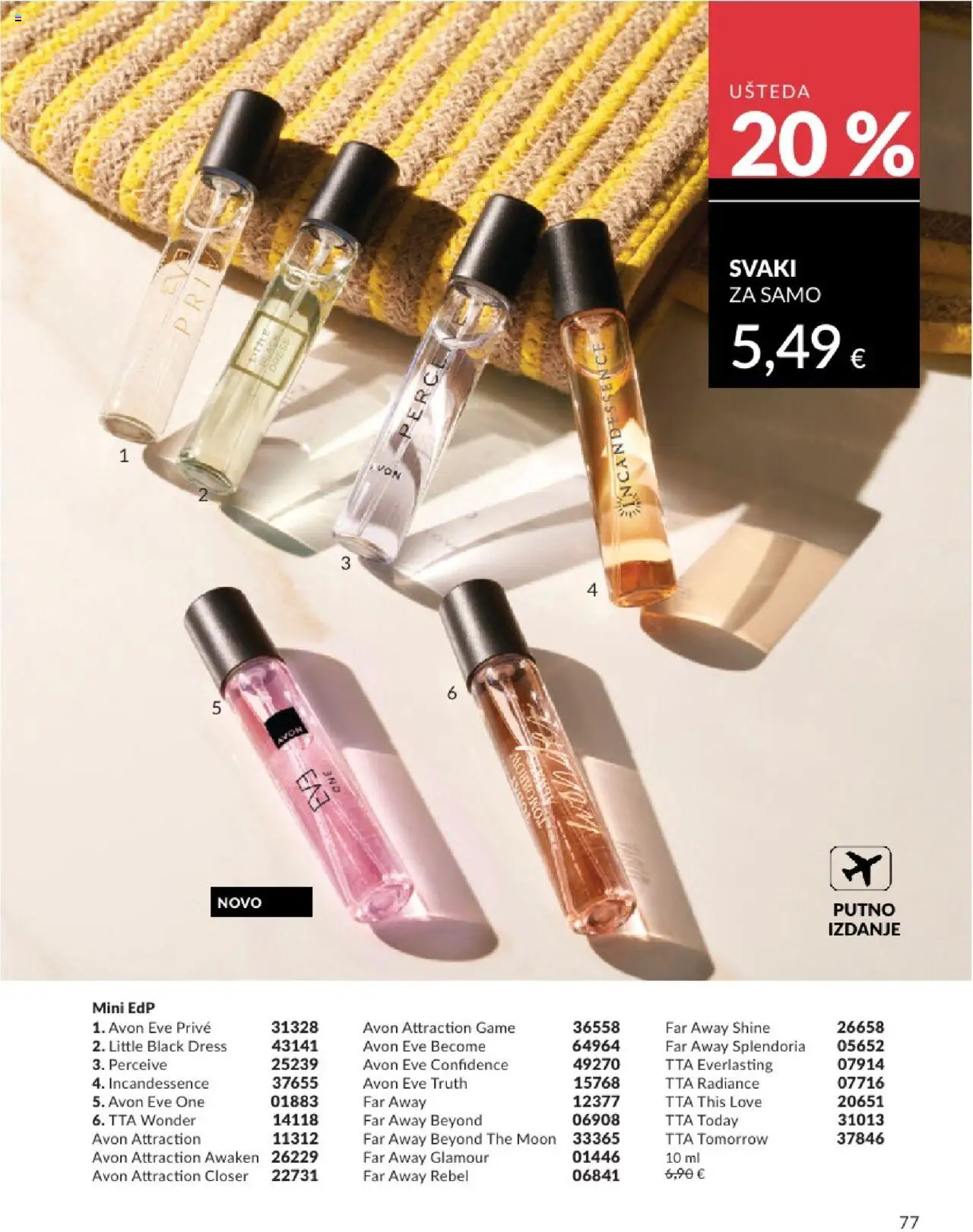 Avon katalog | vrijedi od 01.08.2025 | Stranica: 77