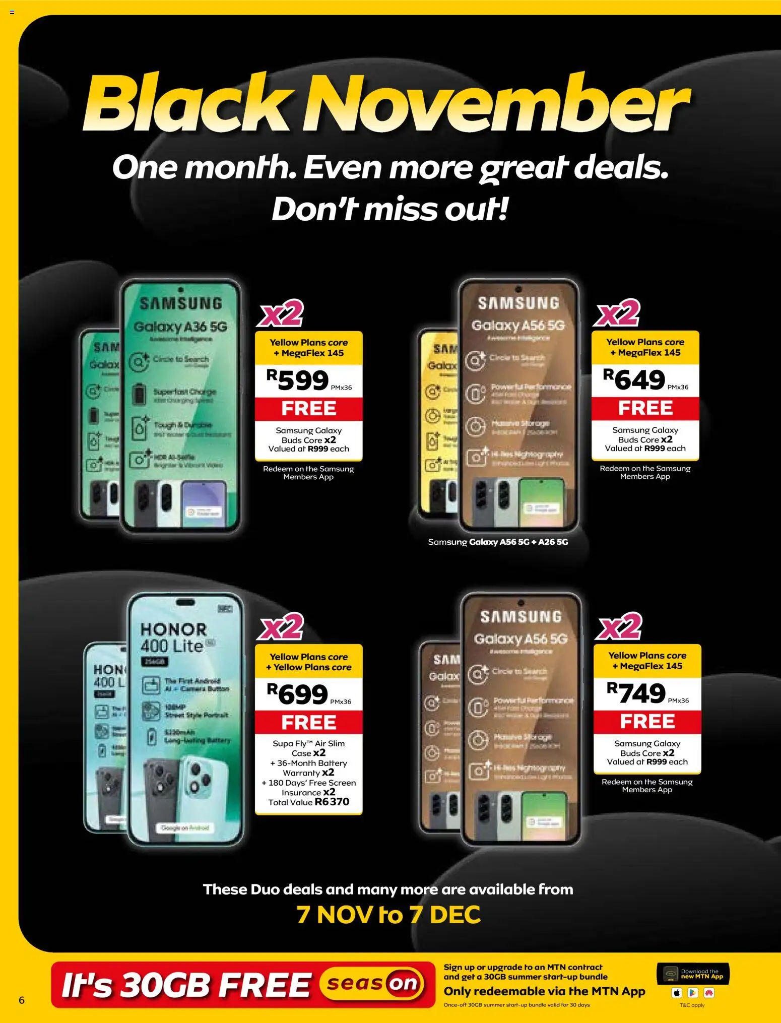 New MTN catalogue – valid from 07.11.2025 | Page: 6 | Products: Case, Battery