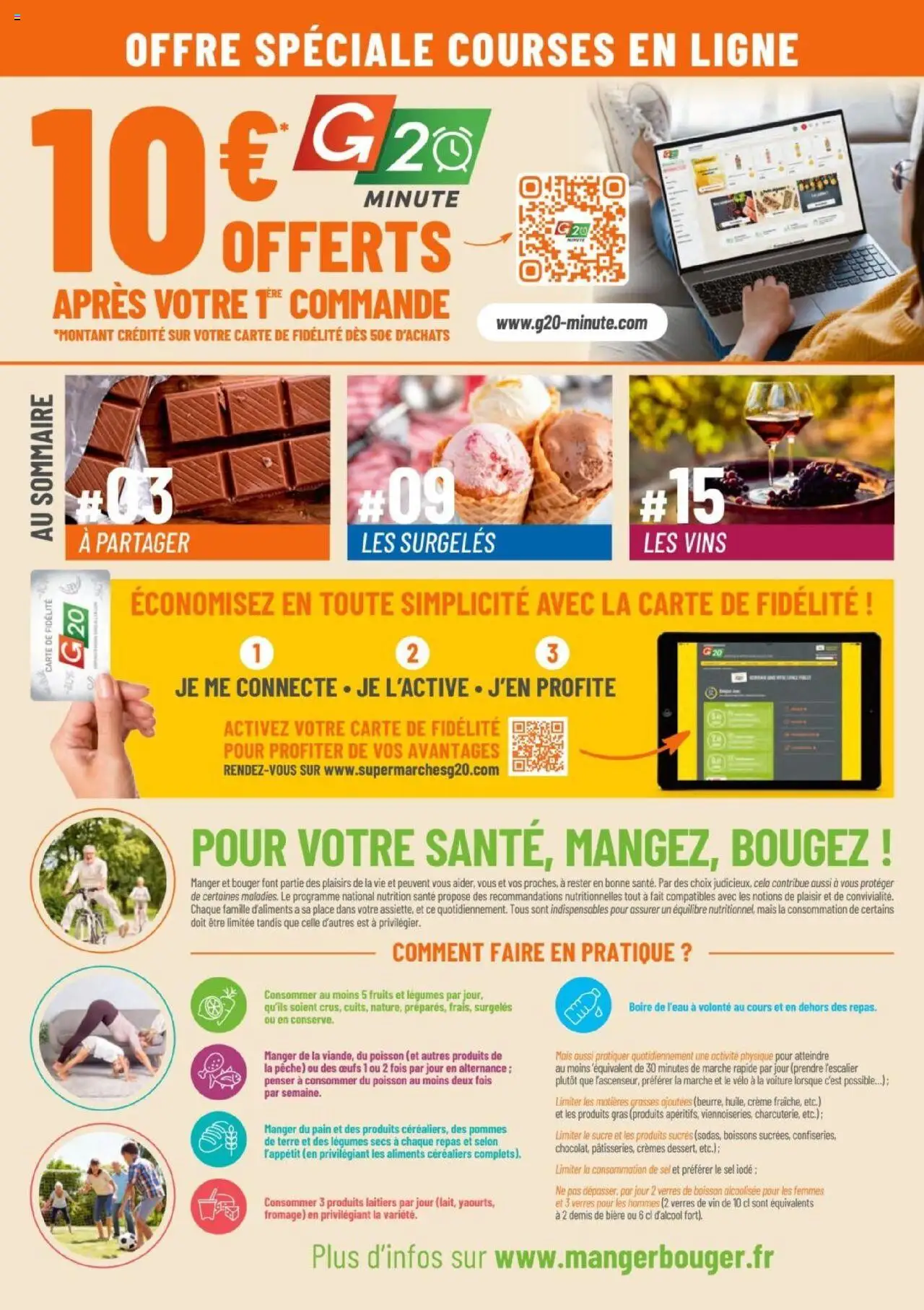  | Page: 2 | Produits: Vélo, Pêche, Pain, Pommes de terre