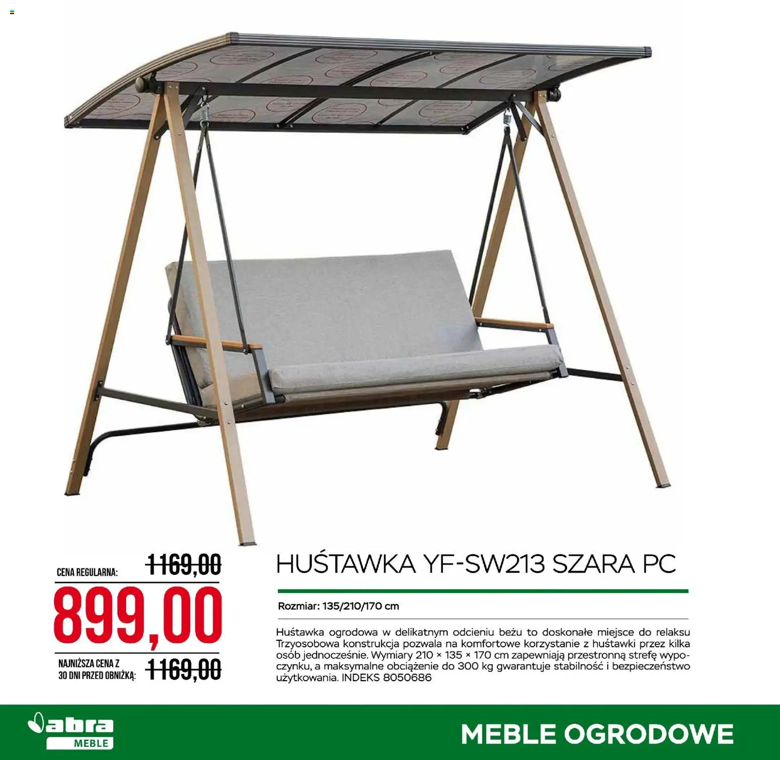 Abra meble gazetka od 24.04.2026 | Strona: 18 | Produkty: PC, Meble ogrodowe
