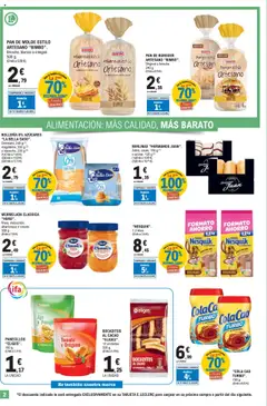 E.Leclerc folleto │ válido desde el 30.07.2025 | Página: 2 | Productos: Pan, Pan de molde, Αποφλοιωτής σκόρδου, Φρυγανιές σικάλεως
