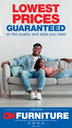 OK Furniture specials catalogue – valid from 06.10.2025