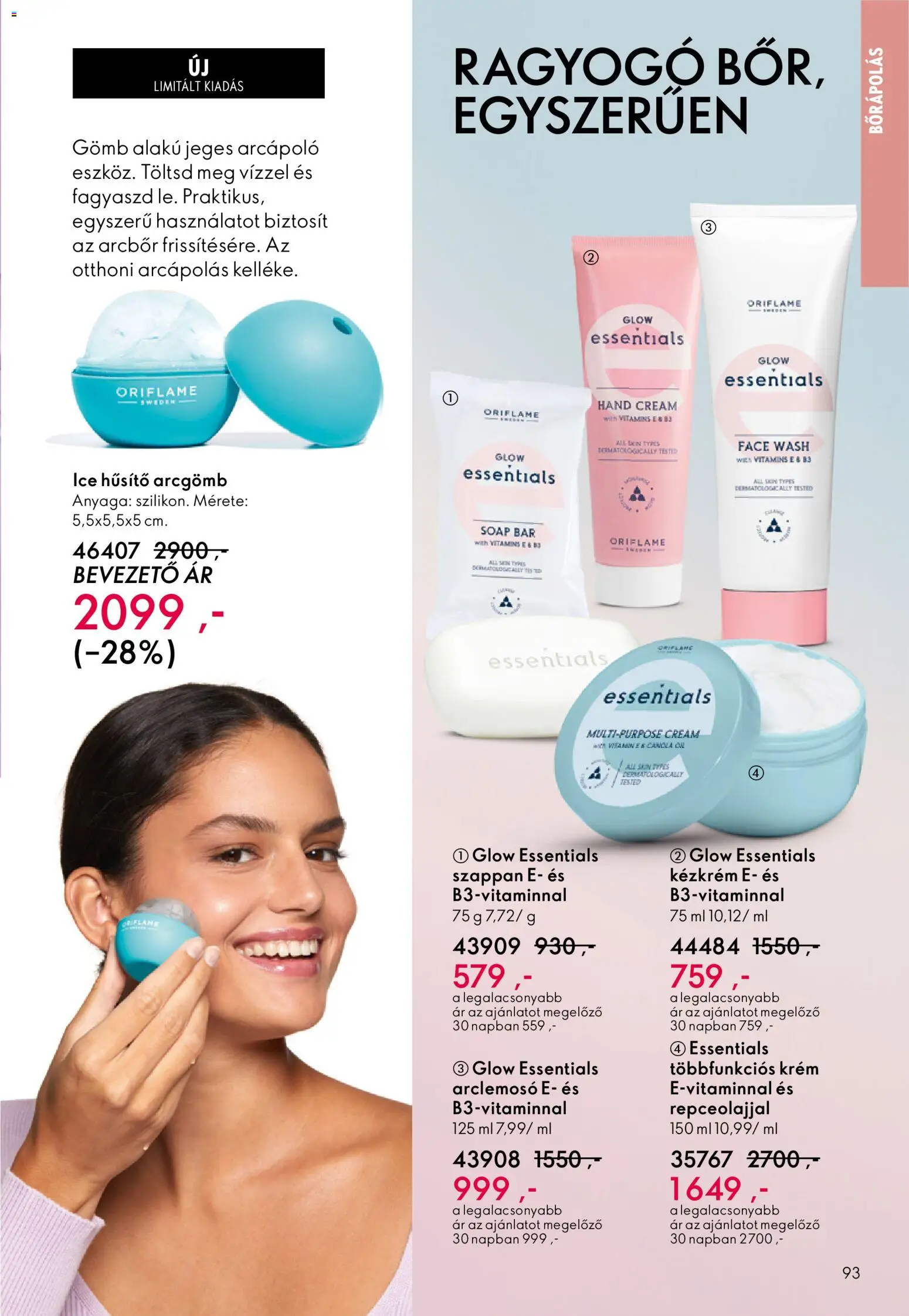 Oriflame akciós ujság - amely érvényes a következő dátumtól: 22.10.2025 | Oldal: 93 | Termékek: Kézkrém, Szappan