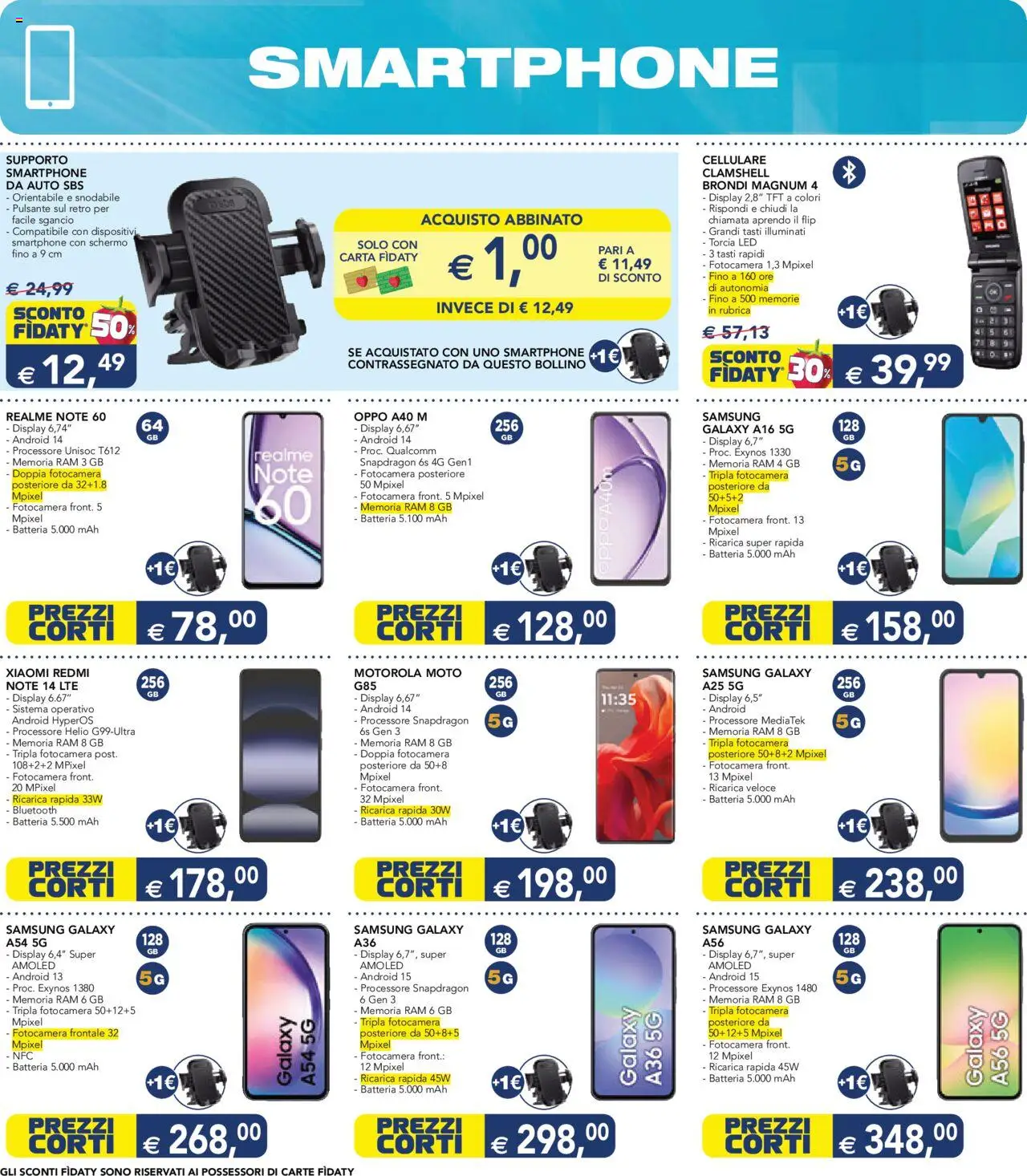 Volantino Esselunga S del 12.06.2025 | Pagina: 2 | Prodotti: Xiaomi, Torcia, Batteria, Samsung