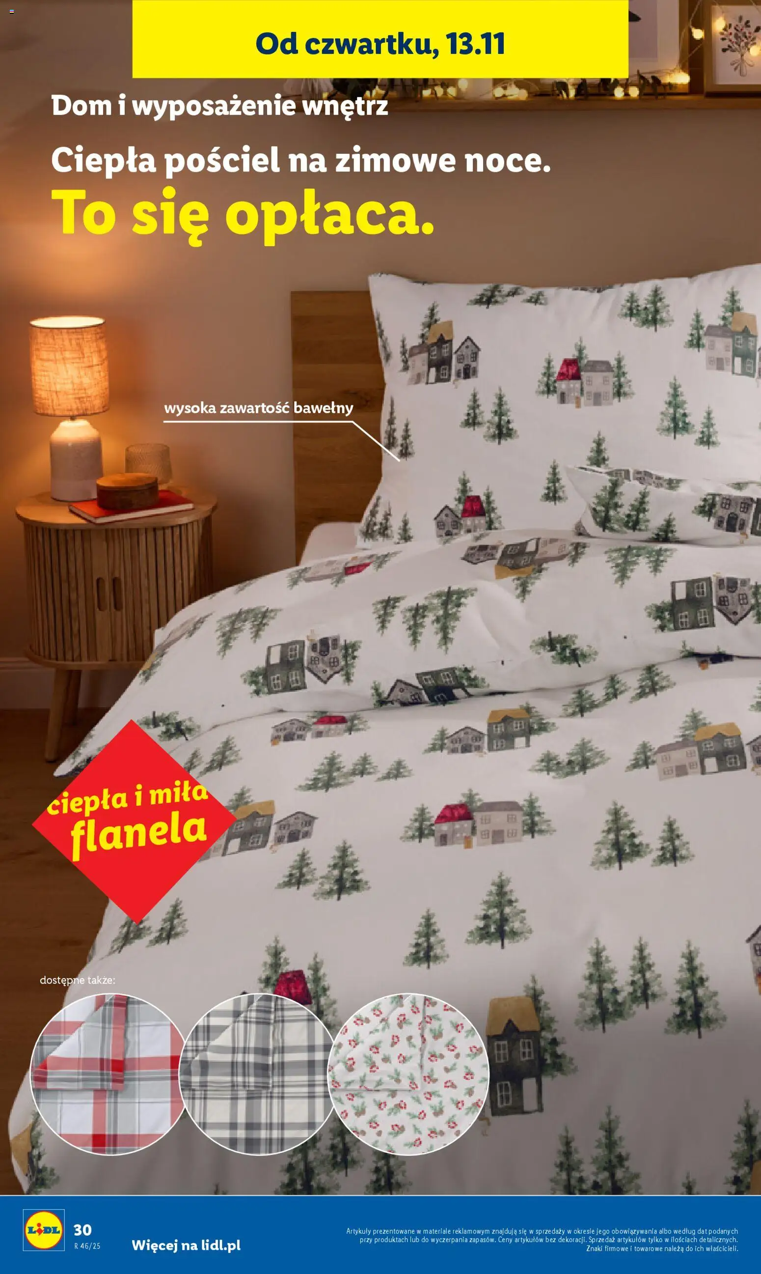 Lidl Katalog od 10.11.2025 | Strona: 34 | Produkty: Pościel
