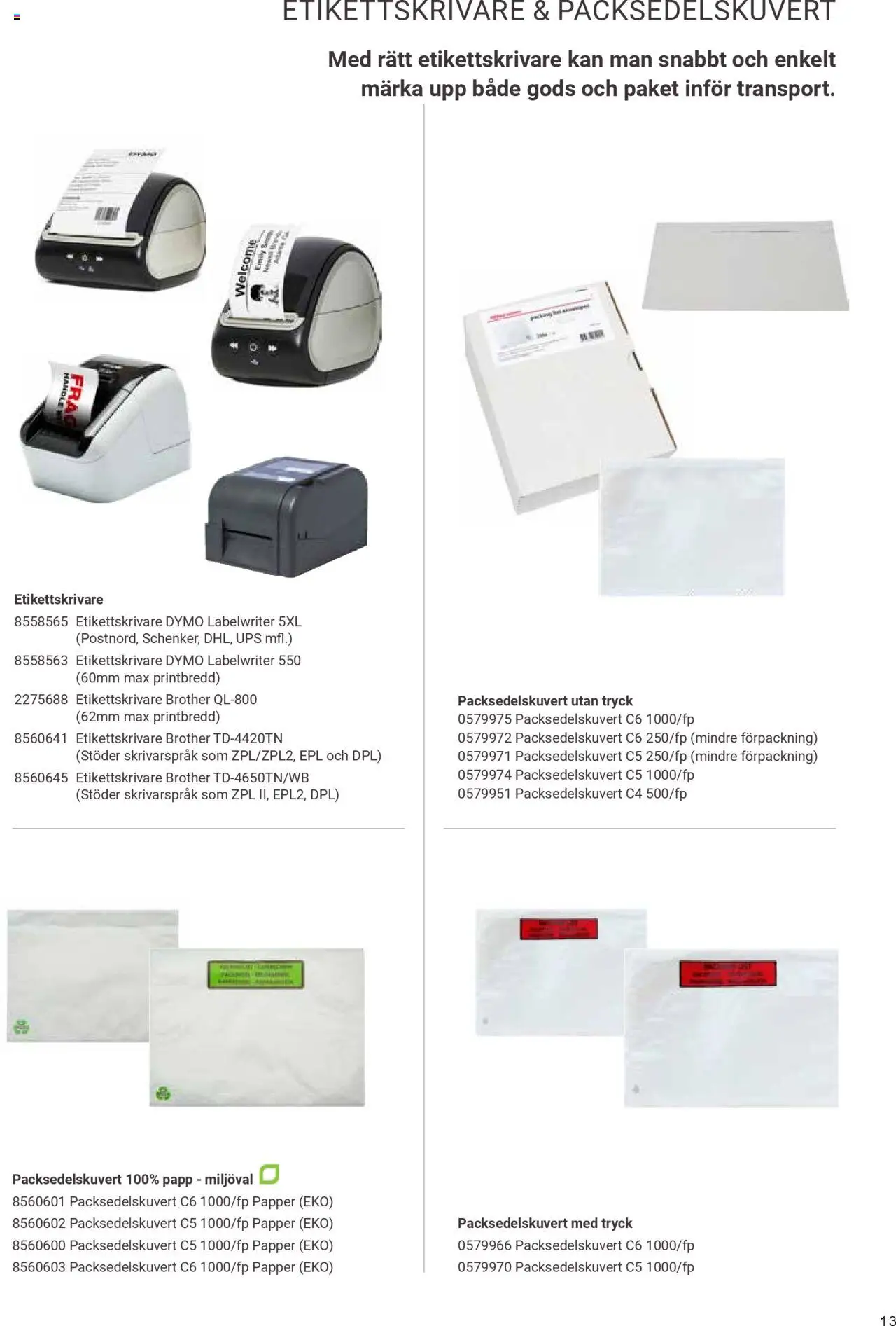 Office Depot reklamblad aktuell från 11.11.2024 | Sida: 13 | Produkter: Papper