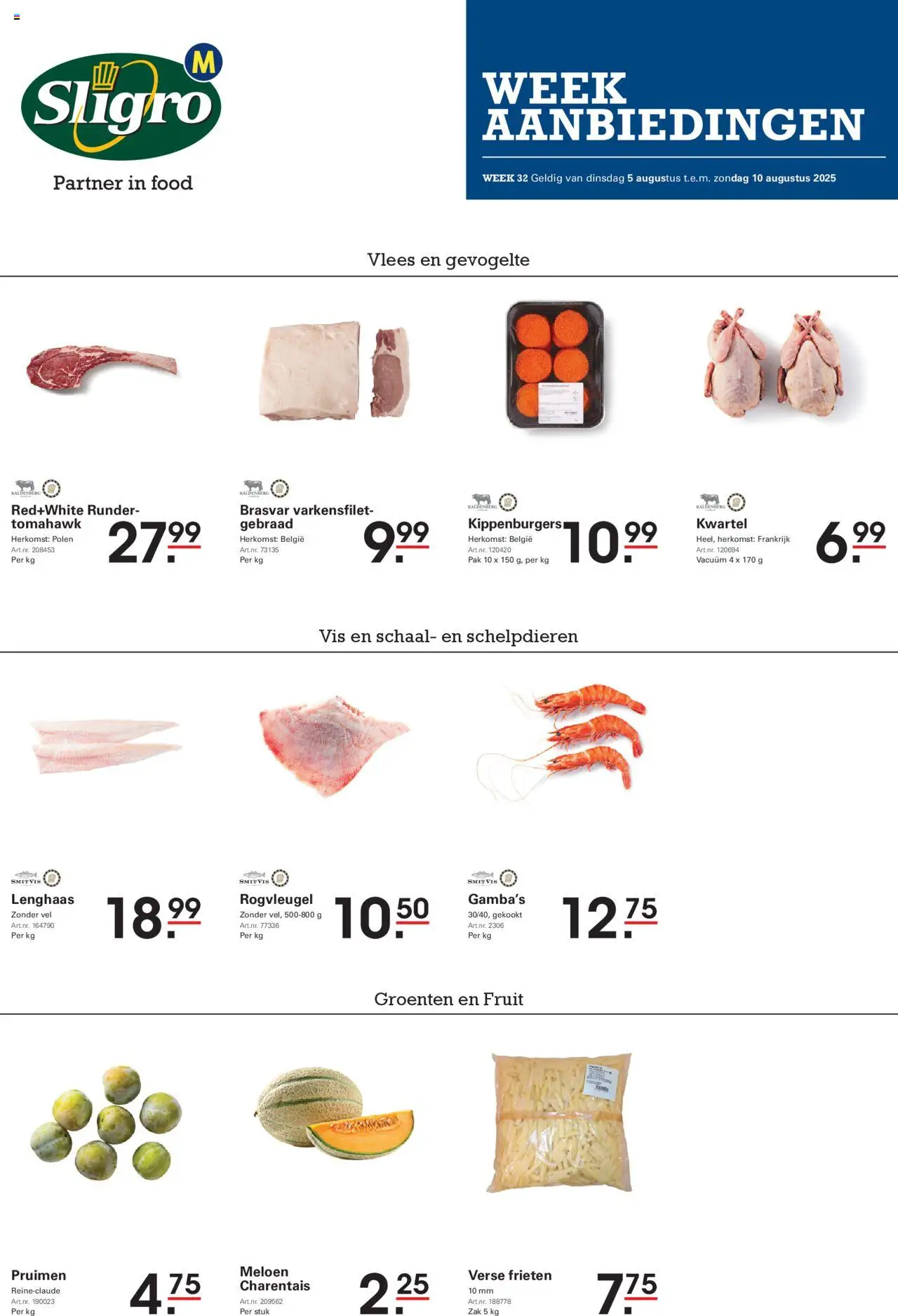 | Pagina: 1 | Producten: Zak, Groenten, Meloen, Schaal