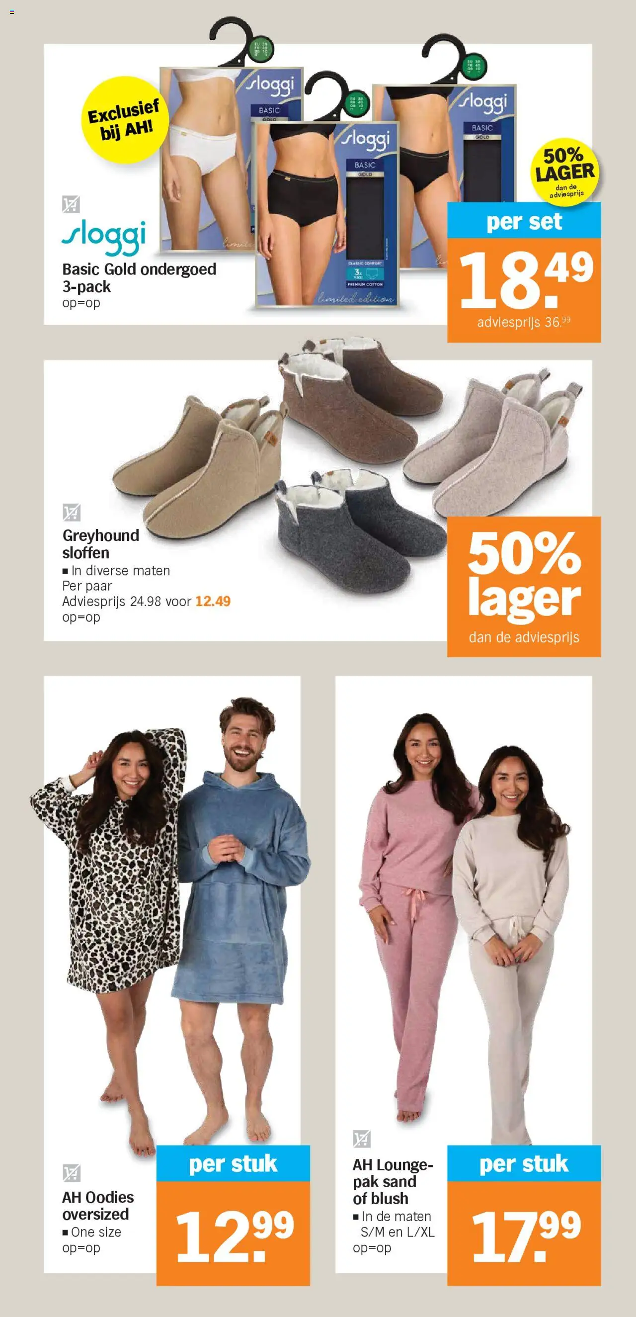  | Pagina: 39 | Producten: Slippers, Ondergoed, Blush