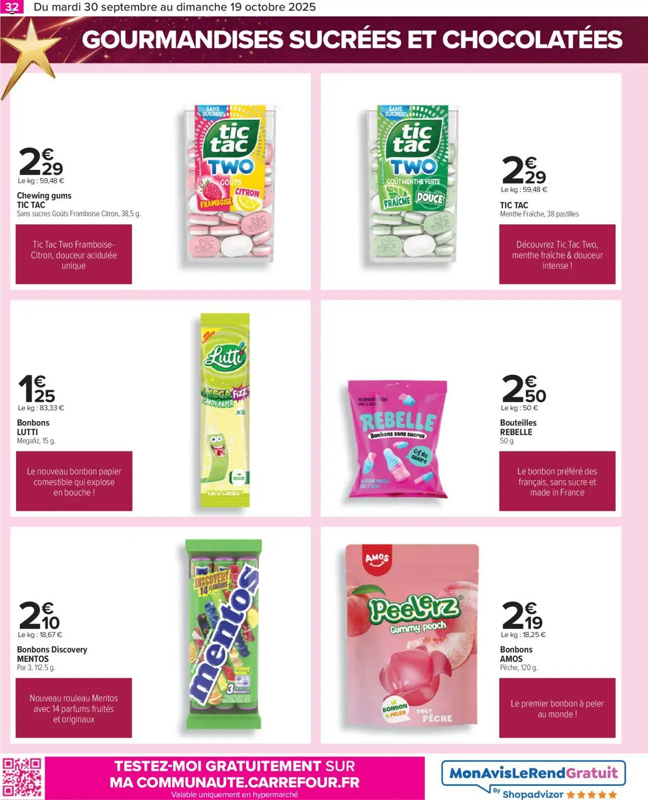  | Page: 32 | Produits: Citron, Menthe, Pêche, Rouleau