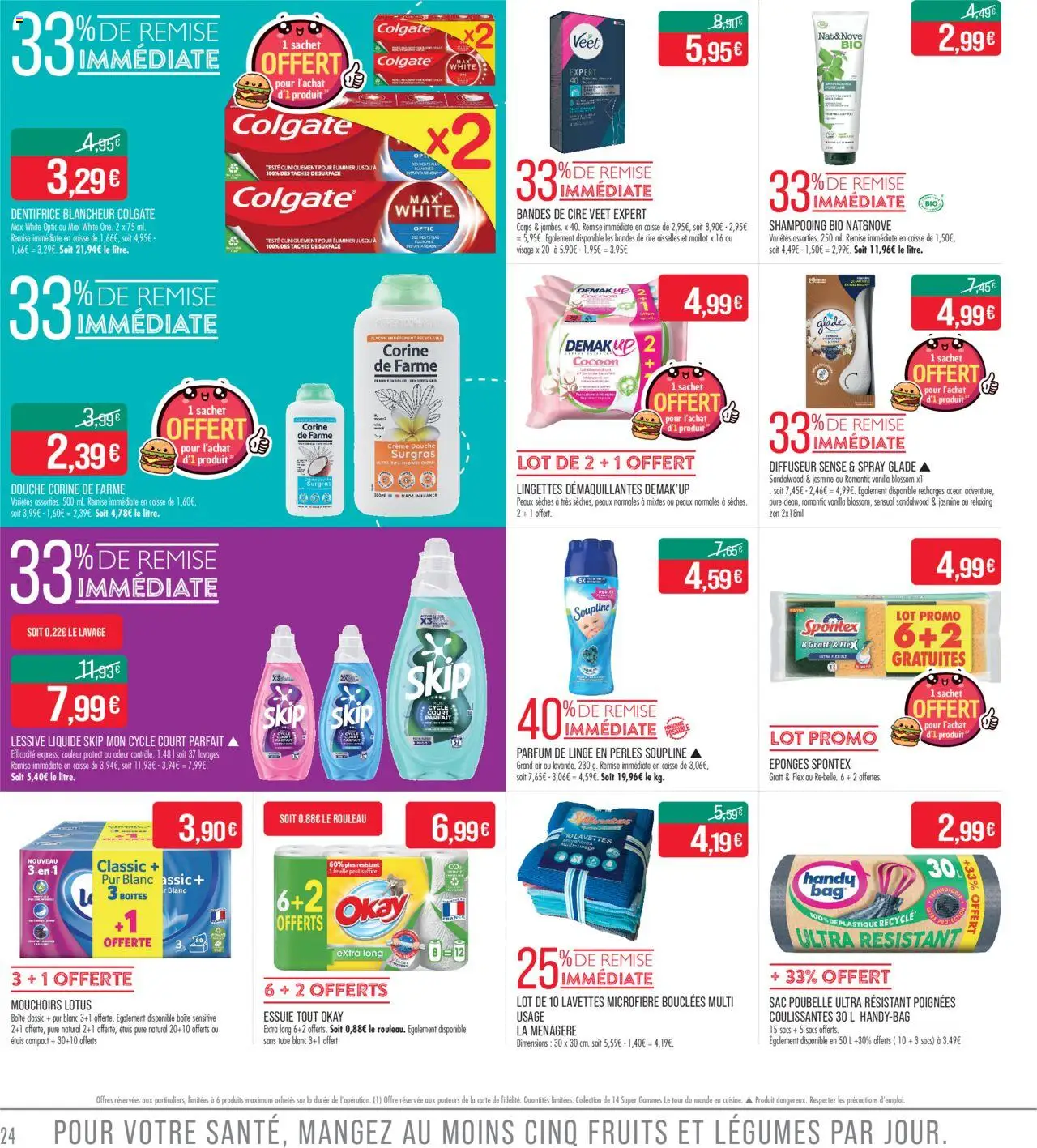  | Page: 24 | Produits: Parfum, Poignées, Douche, Crème
