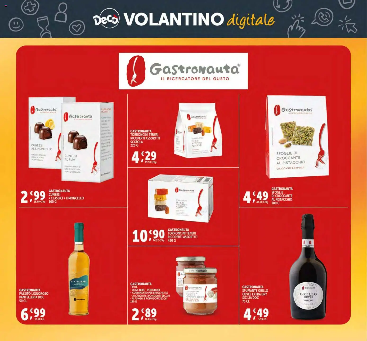 Volantino Decò del 15.12.2025 | Pagina: 43 | Prodotti: Crema, Cioccolato, Olive, Scatola