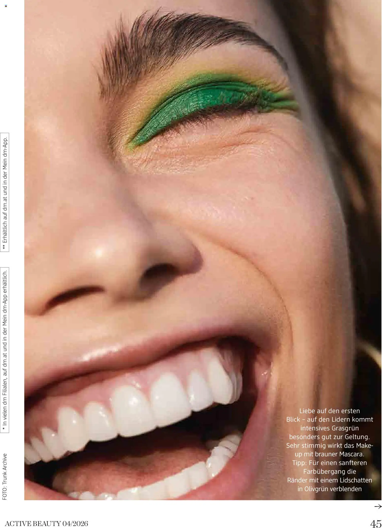 dm drogerie markt Active Beauty Magazin 04/2026 gültig ab 01.04.2026 | Seite: 45