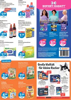 V-Markt - Hallertau / Oberpfalz ab 15.01.2026 gültig | Seite: 11 | Produkte: Zahnpasta, Tempo, Pedigree, Feuchtes Toilettenpapier