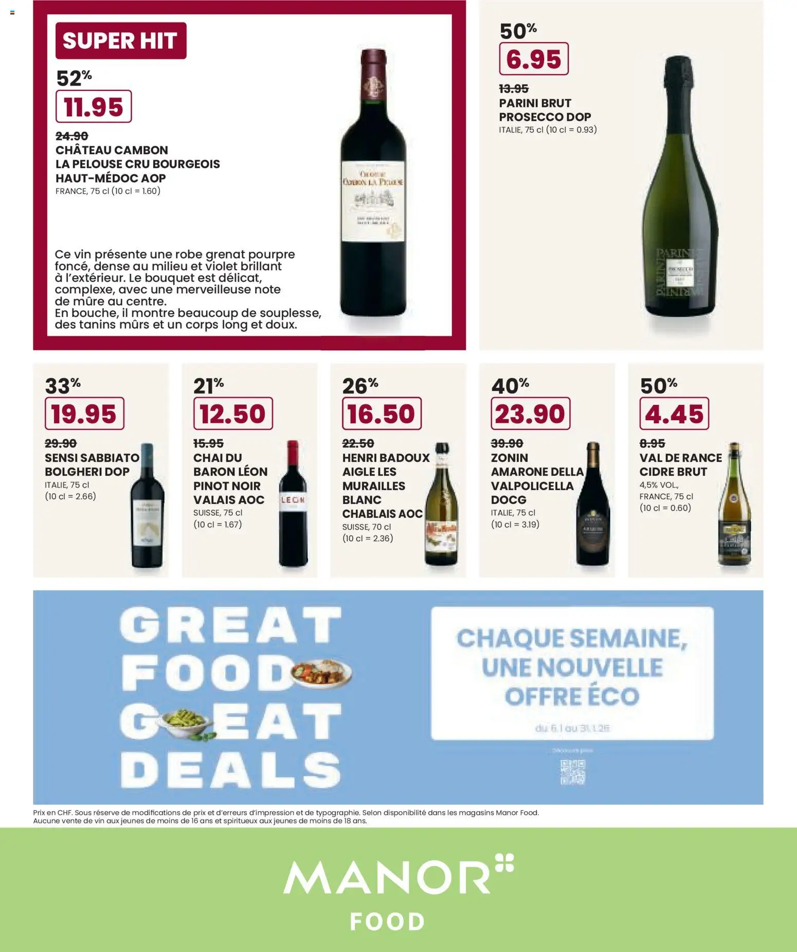 Manor Aktionen FR – gültig ab 06.01.2026 | Seite: 8