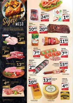 Bakmaz - Katalog - Pregled kataloga iz trgovine Bakmaz, vrijedi od 18.02.2026 | Stranica: 2 | Proizvodi: Sir, Šunka, Hamburger, Tvrdi sir