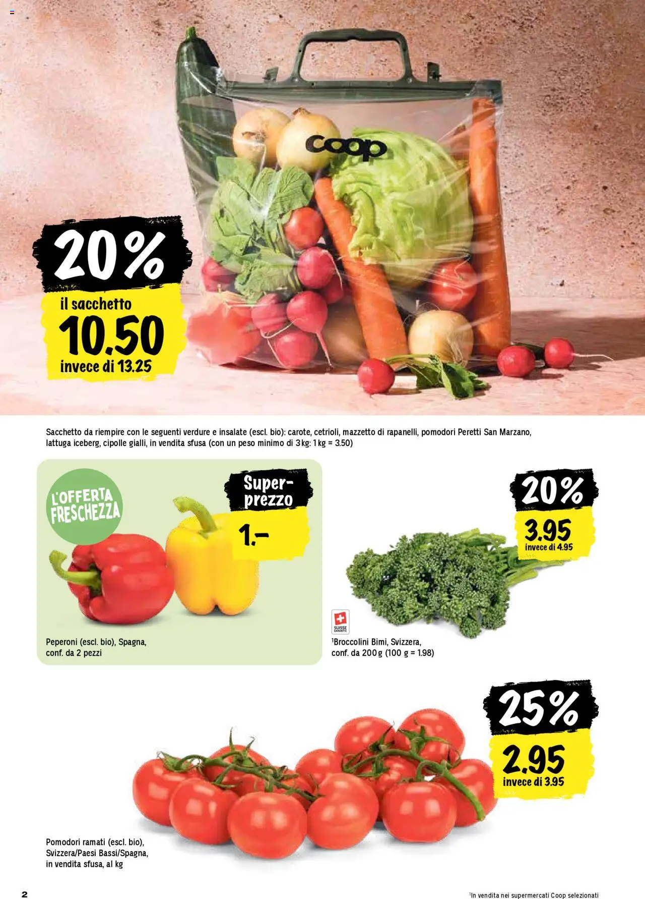 Coop - Una settimana di azioni ab 31.07.2025 | Seite: 2
