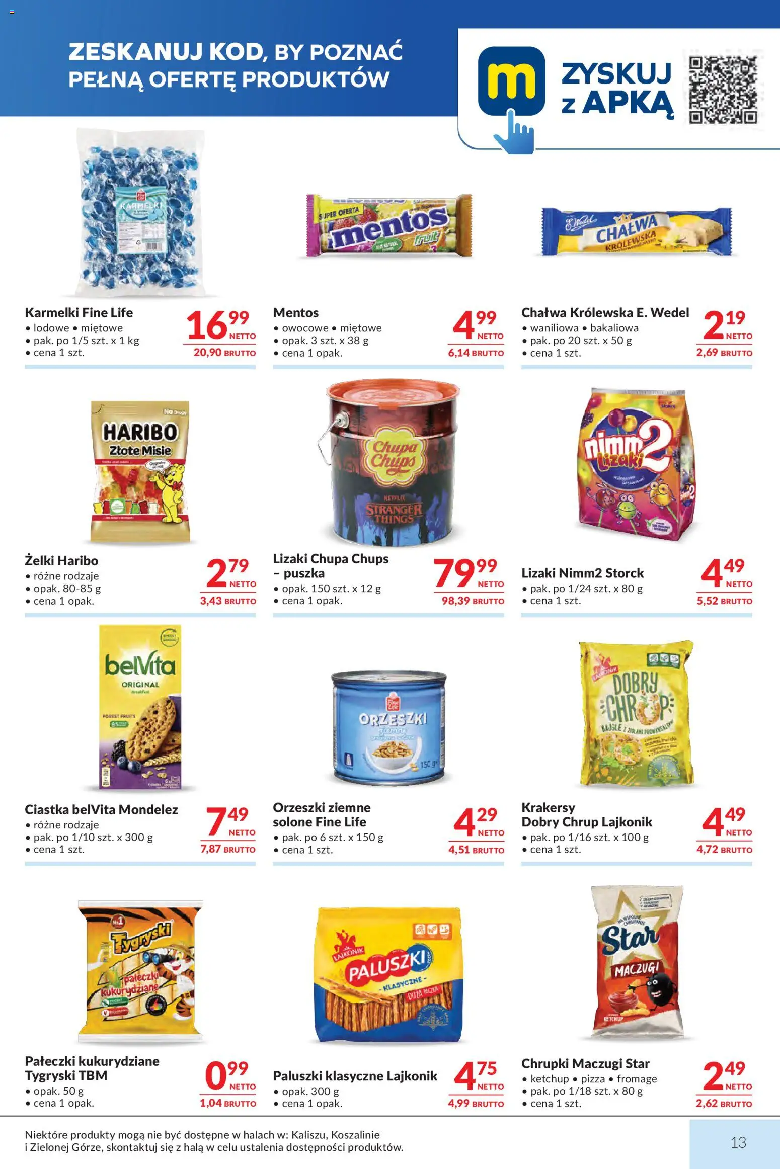 Makro gazetka od 28.04.2026 | Strona: 13 | Produkty: Ketchup, Pizza, Lizaki nimm2, Lizaki chupa chups