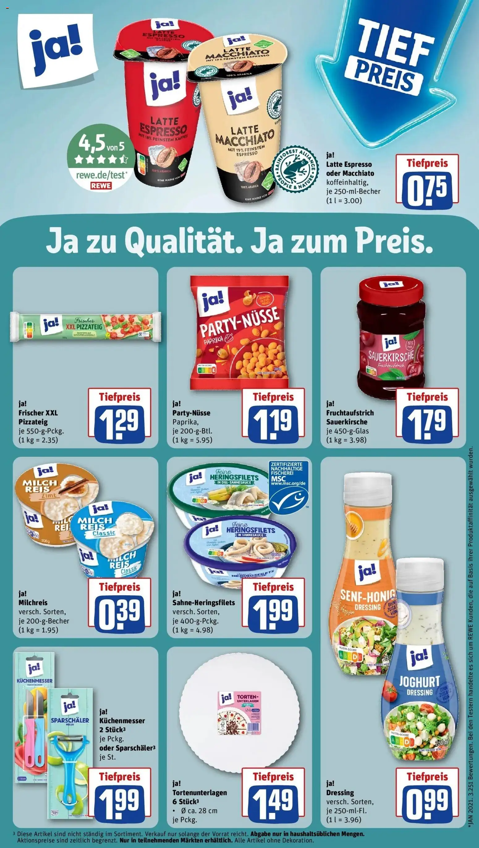 Rewe Prospekt Wutha-Farnroda	 – gültig ab 01.03.2026 | Seite: 17 | Produkte: Dressing, Pudding, Paprika, Pizza