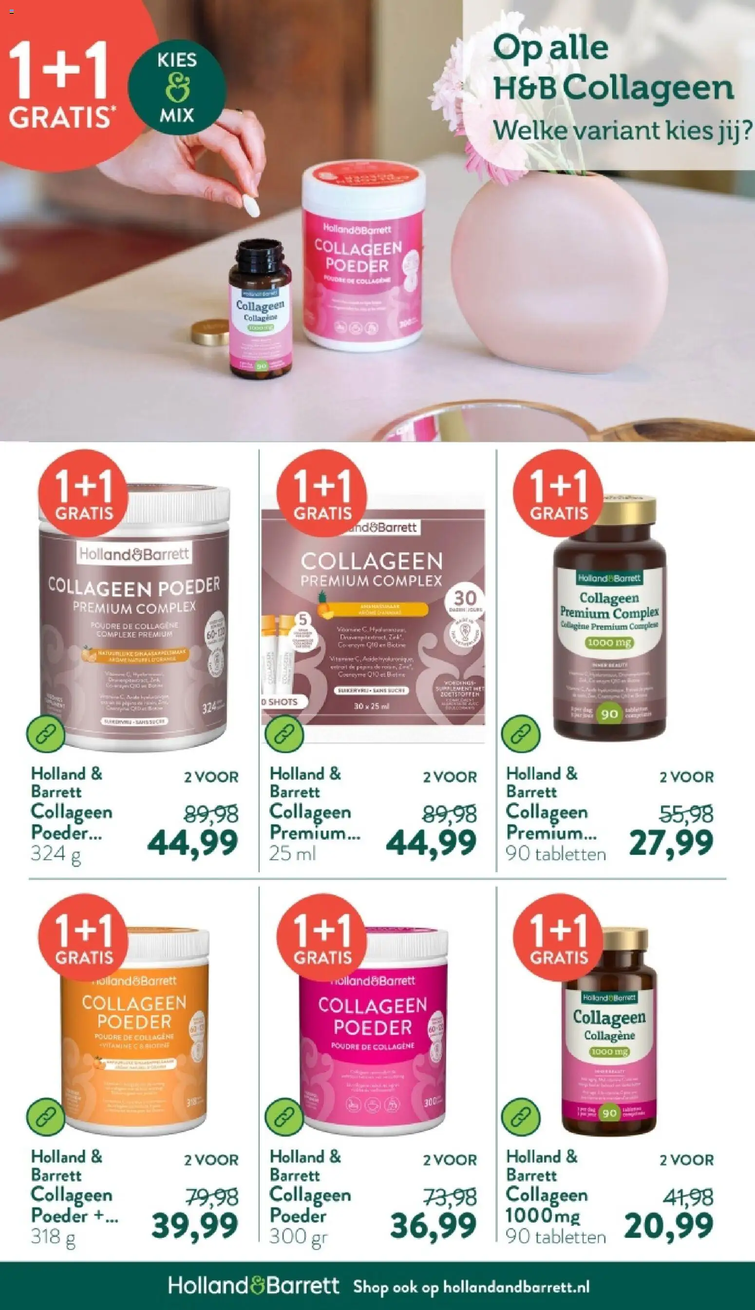 {H1} | Pagina: 18 | Producten: Poeder, Vitamine C