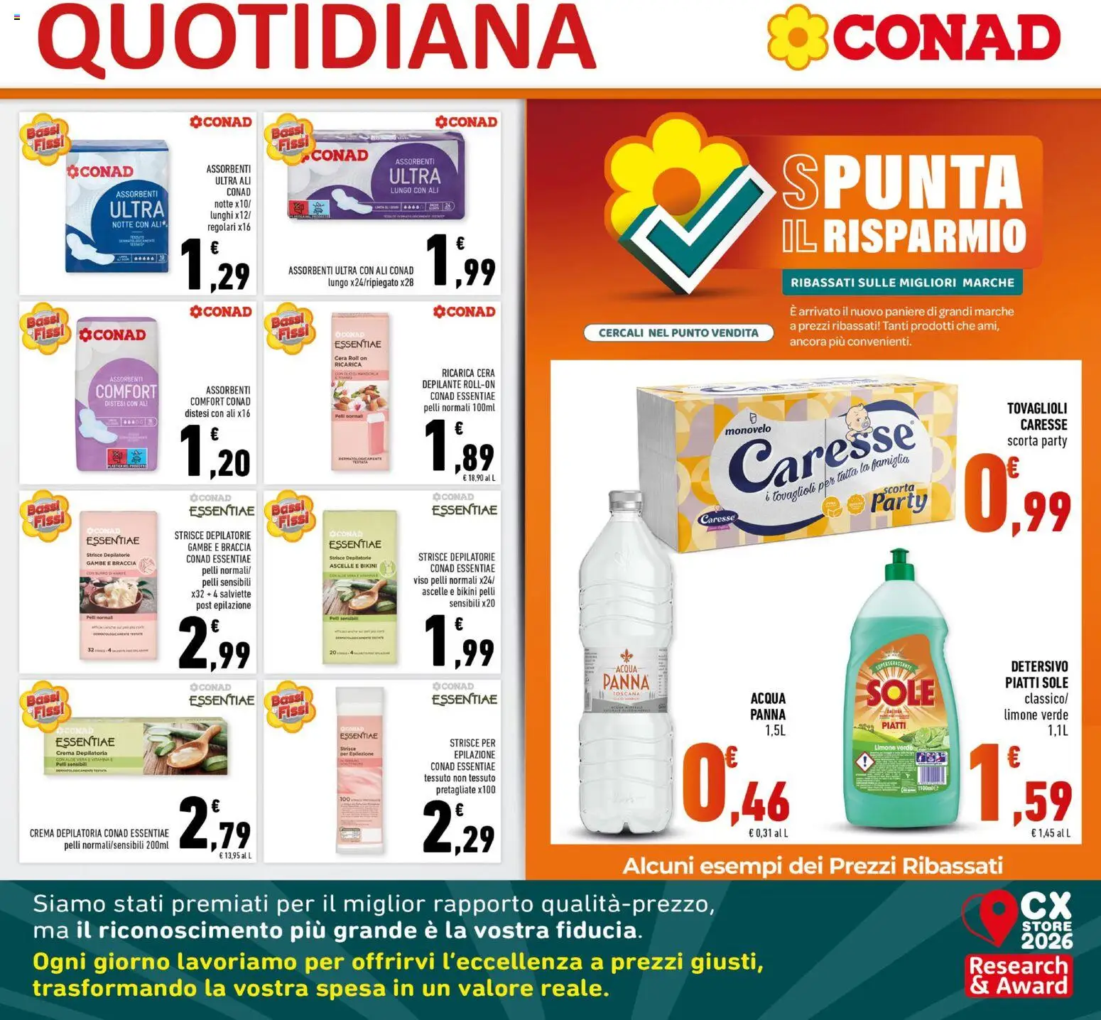 Volantino Conad del 22.04.2026 | Pagina: 19 | Prodotti: Crema, Panna, Limone, Aloe vera