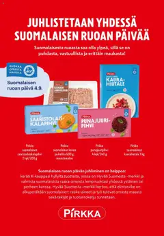 K-Market - K-Ruoka – voimassa 27.08.2025 alkaen | Sivu: 54 | Tuotteet: Jauheliha, Kaura, Pihvi, Punajuuri