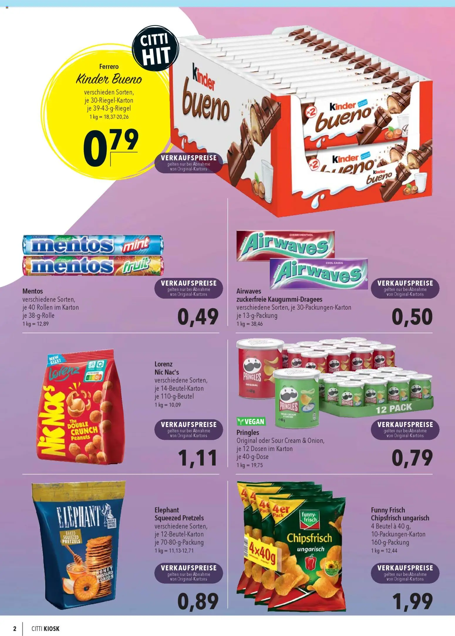 CITTI Markt Kioskwerbung – gültig ab 11.03.2026 | Seite: 2