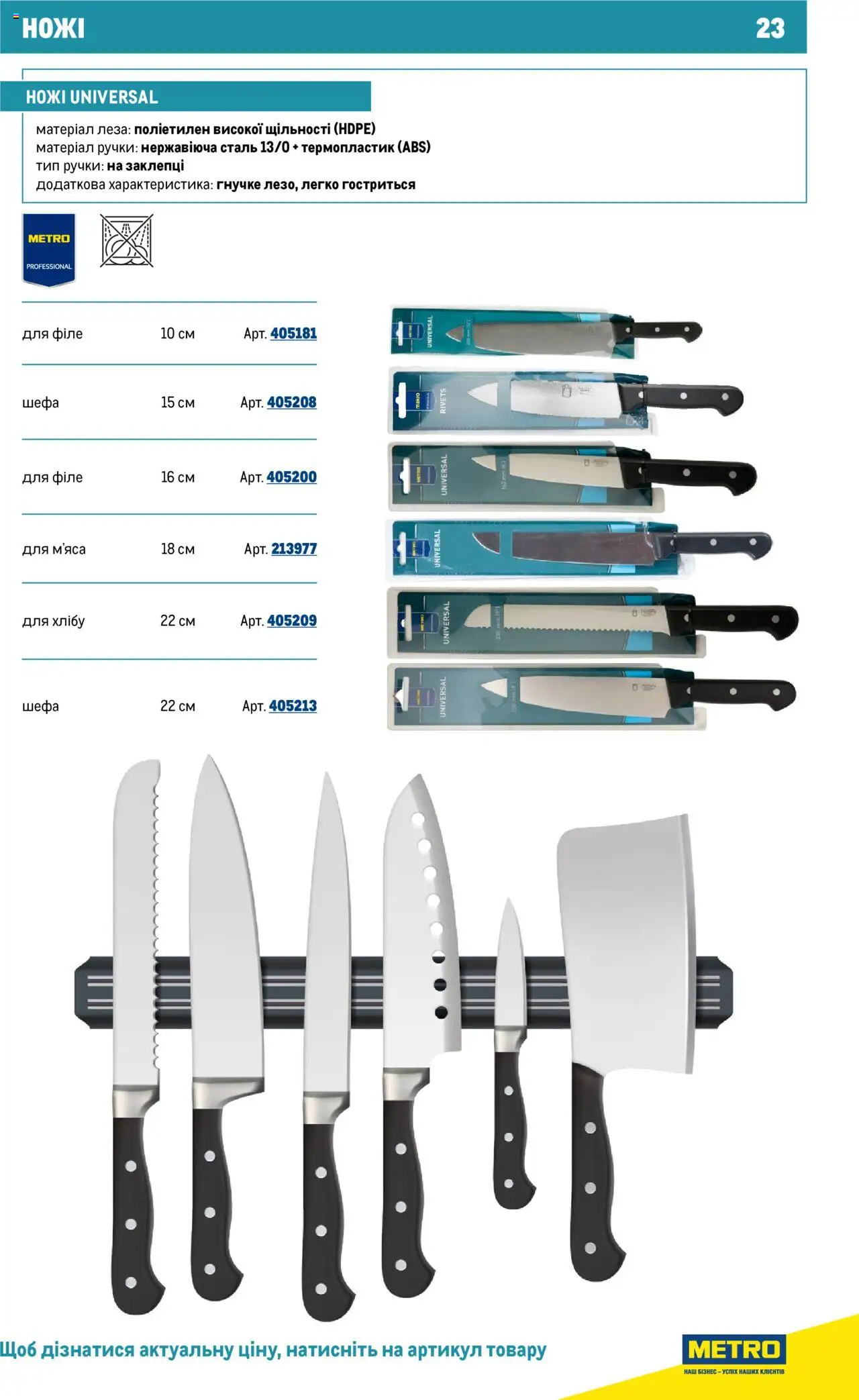 Metro Kаталог - дійснийкції з 16.07.2025 | Сторінка: 23
