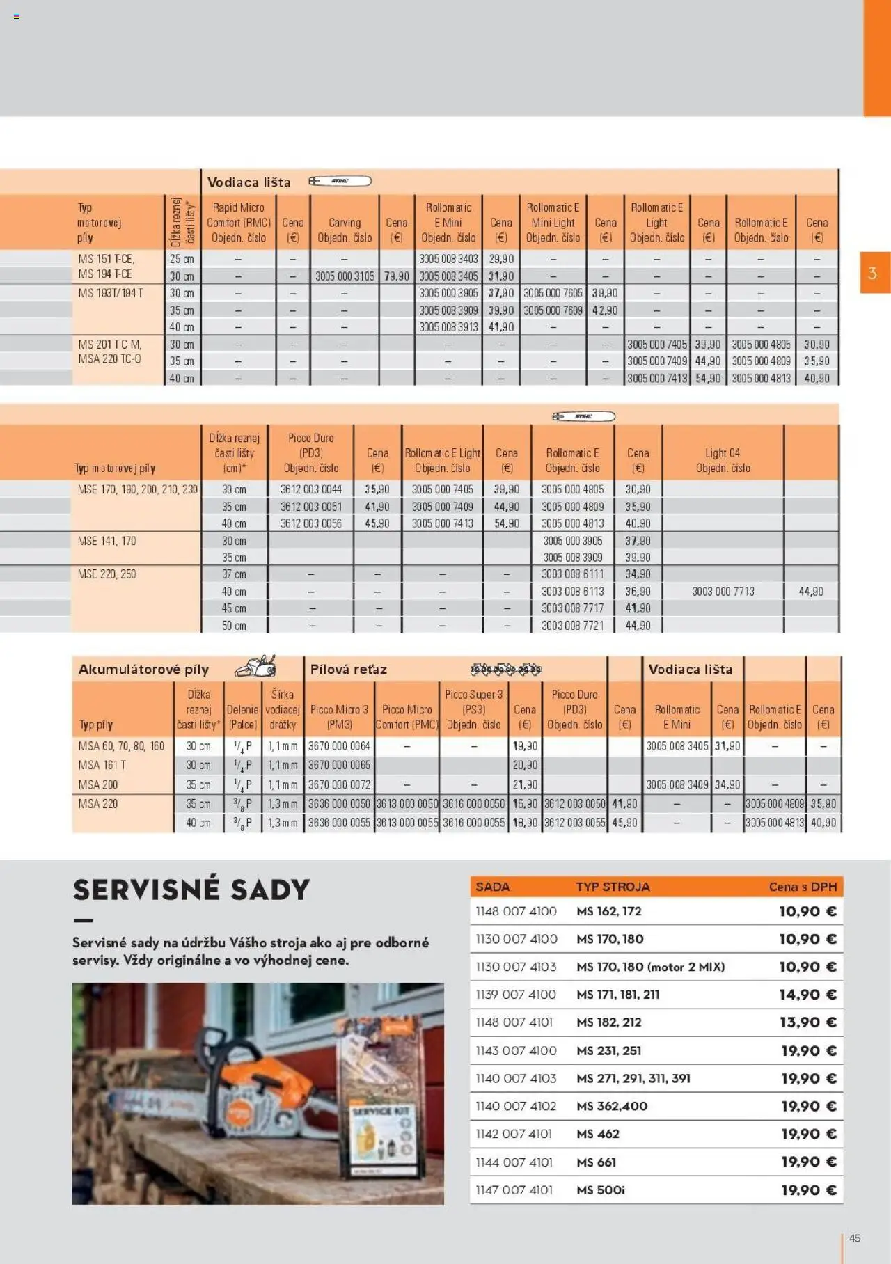 Nové STIHL akcie – leták je platný od 29.09.2025 | Strana: 45