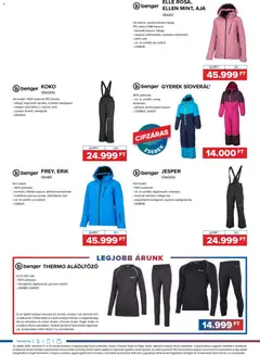 Hervis Sports Akciós újság - amely érvényes a következő dátumtól: 11.11.2025 | Oldal: 4 | Termékek: Nadrágtartó, Sínadrág, Síkabát, Kapucni