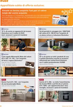 Fust Aktionen Elettrodomestici IT – gültig ab 15.09.2025 | Seite: 20 | Produkte: AEG, Wein, Miele