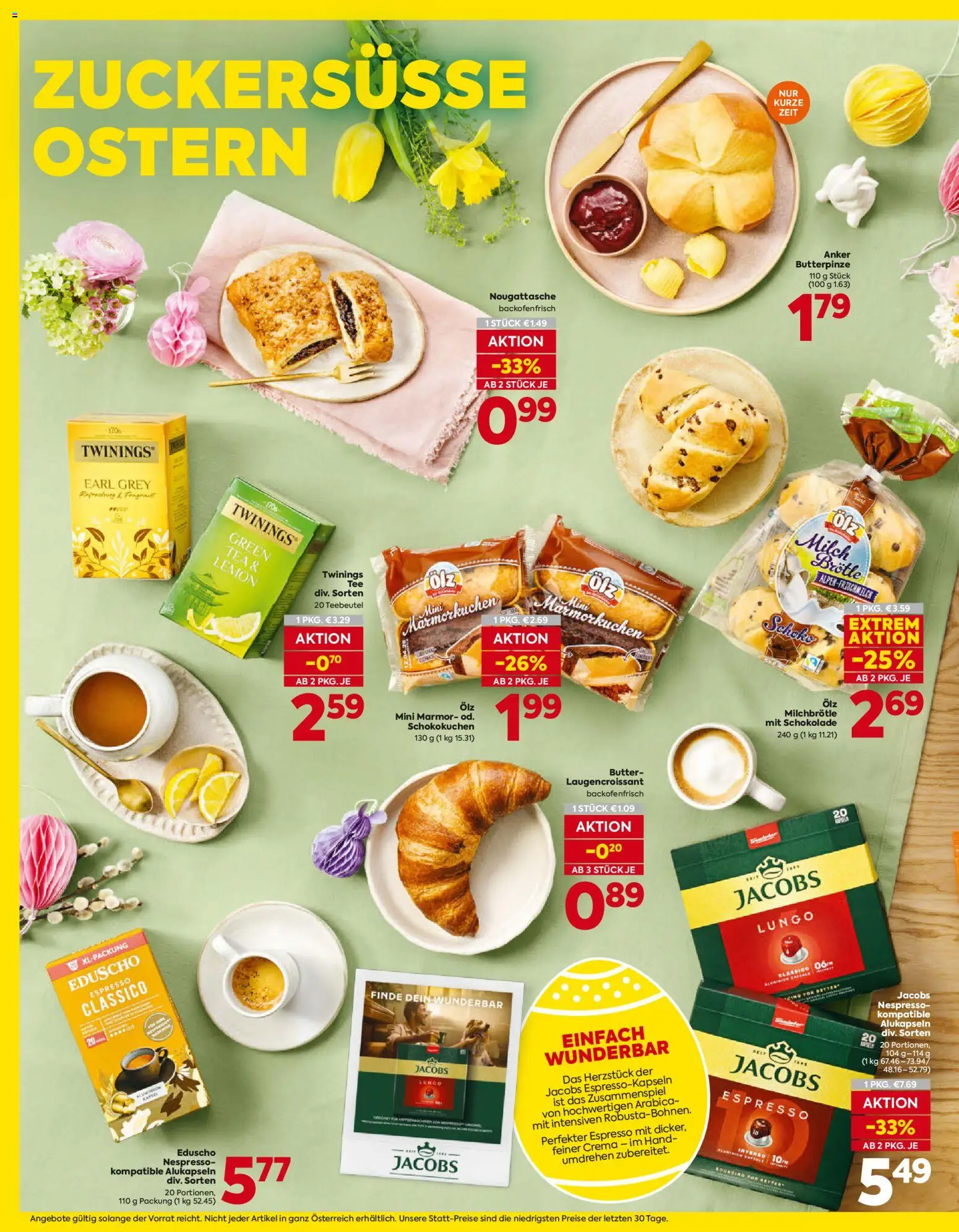 Billa - Flugblatt gültig ab 26.03.2026 | Seite: 14 | Produkte: Milch, Butter, Schokolade