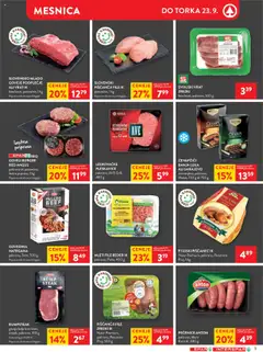 Novi Spar katalog ponudbe – veljaven od 17.09.2025 | Stran: 11 | Izdelki: Čevapčiči, Pleskavice, Zrezki, Grill
