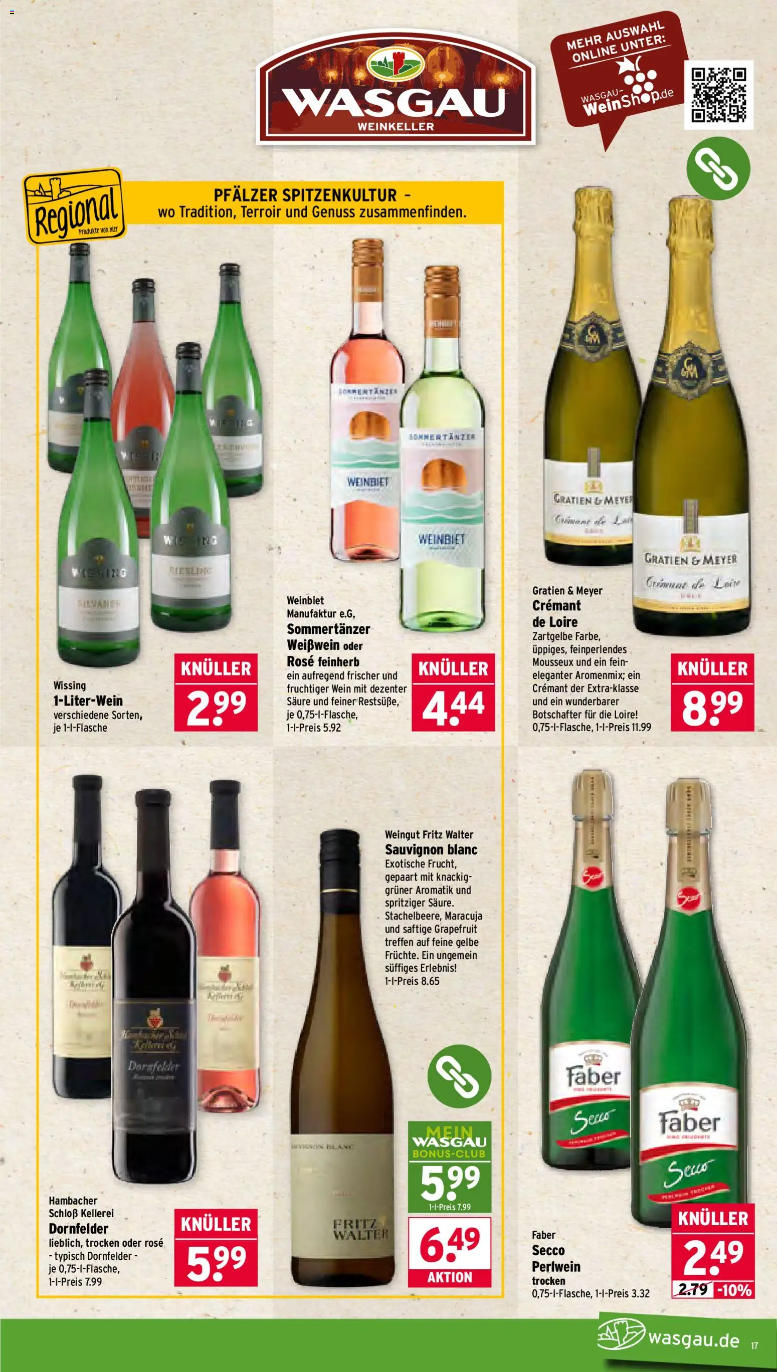 Wasgau Prospekt 	 – gültig ab 09.03.2026 | Seite: 17